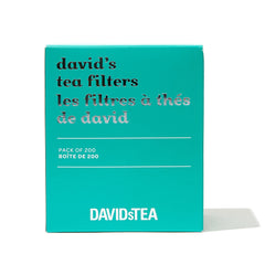 David's Tea Filters Pack of 200