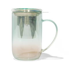 Iridescent Green Double Walled Nordic Mug