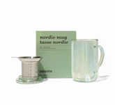 Iridescent Green Double Walled Nordic Mug