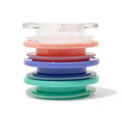 Ribbed Glass Mason Tumbler