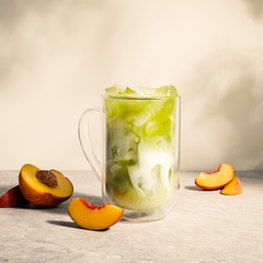 Organic Peach Matcha